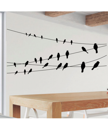 Aves en cable