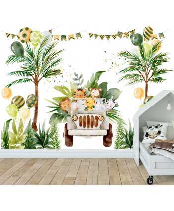 Mural Jungle Party(Valor...