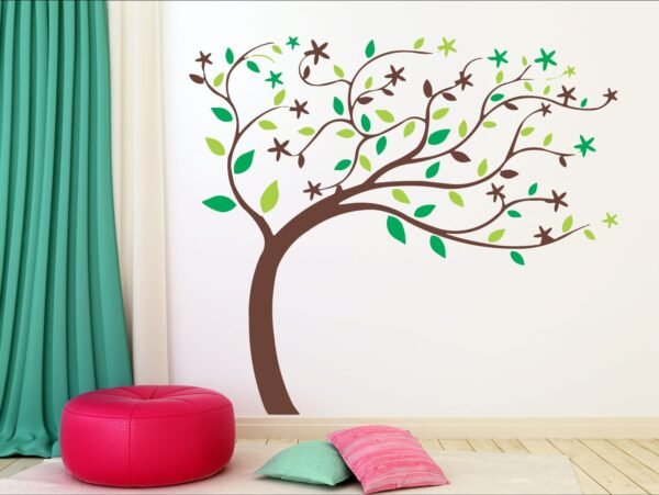 Arbol al viento