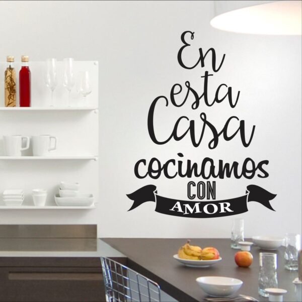 En esta casa cocinamos con amor