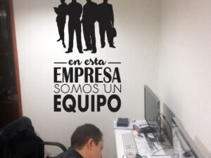 En esta empresa somos un equipo