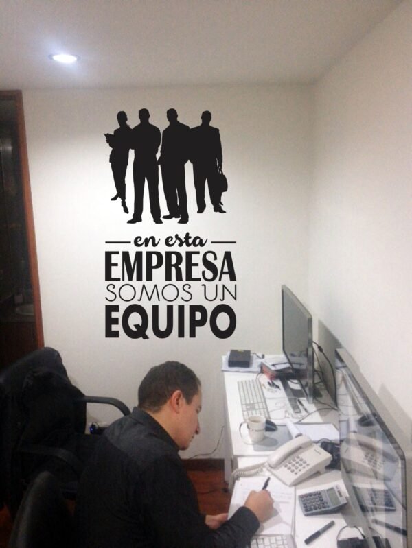 En esta empresa somos un equipo