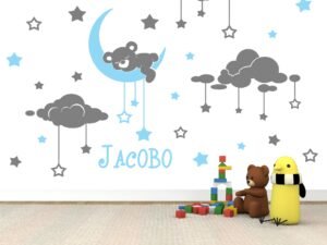 Osito Dormilón niño (nombre personalizado)