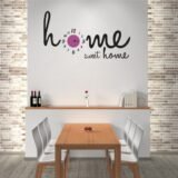 Reloj home Sweet Home (funcional con pila AA)