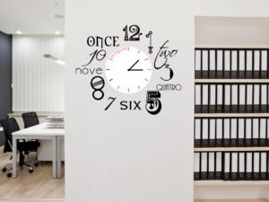 Time (Reloj funciona con pila AA)