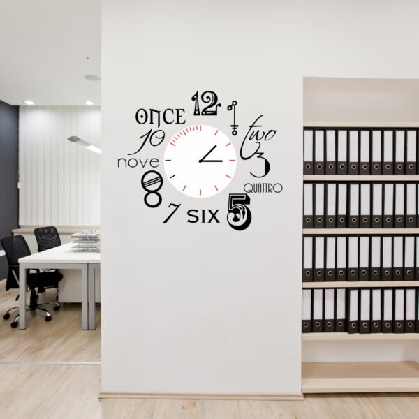 Time (Reloj funciona con pila AA)