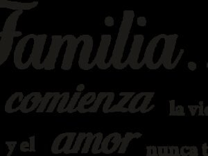 Familia donde comienza la vida