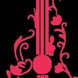 Guitarra Floral