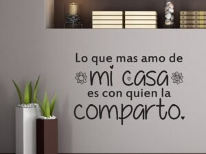 Lo que mas amo de mi casa