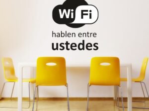 No tenemos wifi