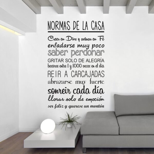 Normas de la casa