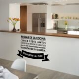 Reglas de la cocina