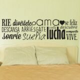 Rie, diviertete, ama, se feliz