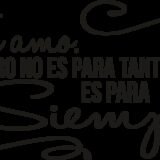 Te Amo pero no es para tanto