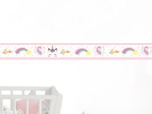 Cenefa Unicornio(nombre personalizado)