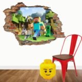 Pared Rota Minecraf
