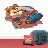 Pared rota Hot Wheels