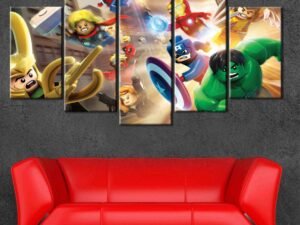 5 Retablos Lego Avengers 2