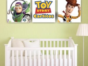 Retablos Toy story (nombre personalizado)