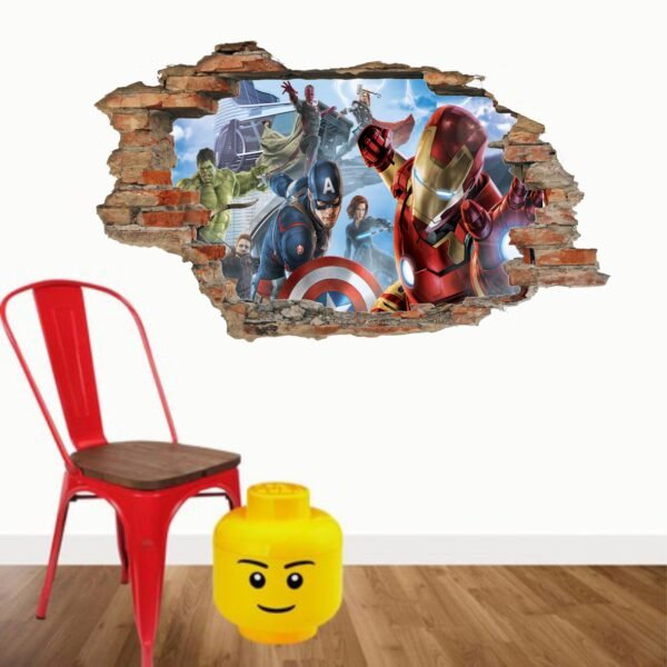 Pared rota Avengers 3