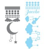 Luna y Elefante Niño (nombre personalizado)