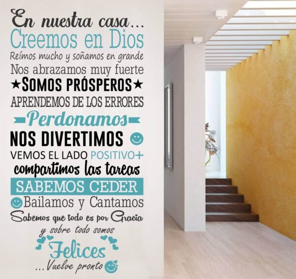 En nuestra casa creemos en Dios 2
