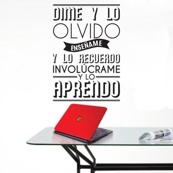 Dime y lo Olvido