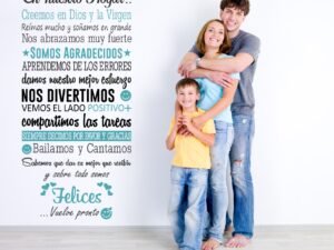 en nuestro hogar creemos en Dios y la Virgen