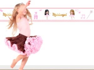 Cenefa Bailarina (Nombre Personalizado)