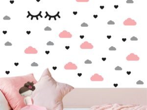 Pestañas Nubes y Corazones