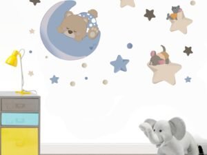 Oso y estrellas