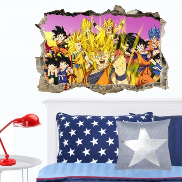 Pared Rota Dragon Ball 2