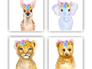 Retablos Animales Acuarela A