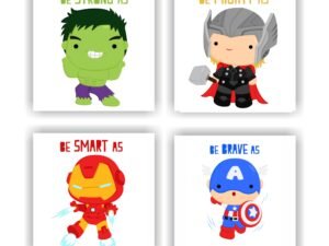 Retablos Superhero Baby B