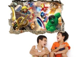 Pared Rota Lego Avengers A