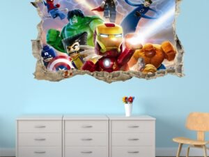 Pared Rota Lego Avengers C