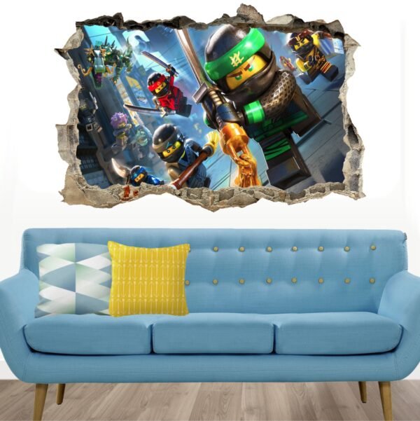 Pared Rota Lego Ninjago B