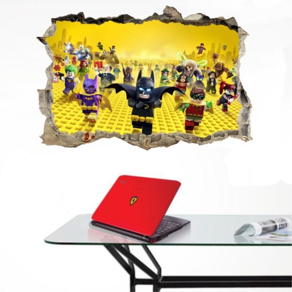 Pared Rota Lego Batman C