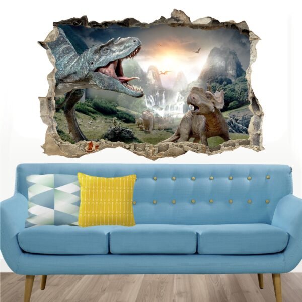 Pared Rota Dinosaurios B