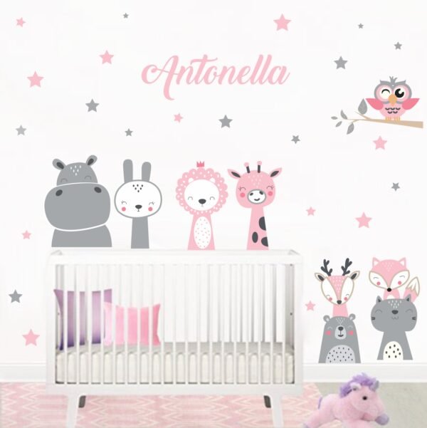 Animalitos Felices Niña (Nombre)