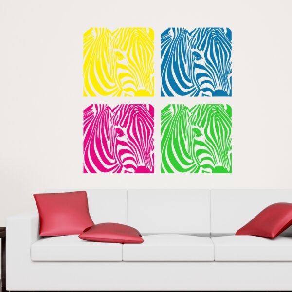 Cebra Pop Art