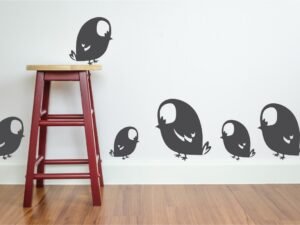 Pájaros Caminando