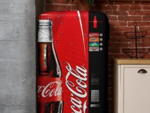 Vinilo Nevera Coca Cola