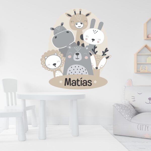 Animalitos Felices 2 (Nombre personalizado)