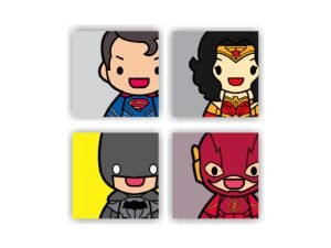 Retablos Super Heroes 3-1