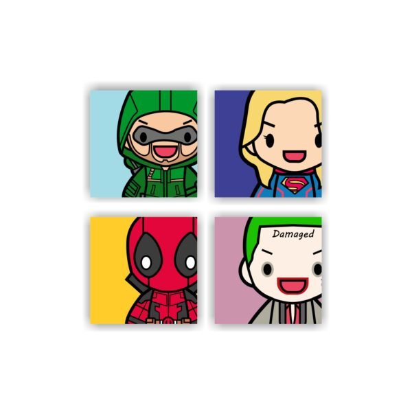 Retablos Super Heroes 3-2