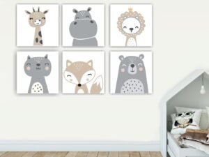 Retablos Animalitos Felices