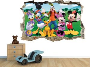 Pared Rota Mickey Mouse Clubhouse