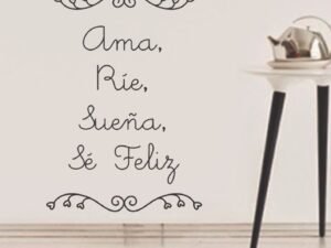 Ama rie sueña se feliz