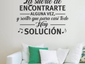 La suerte de encontrarte